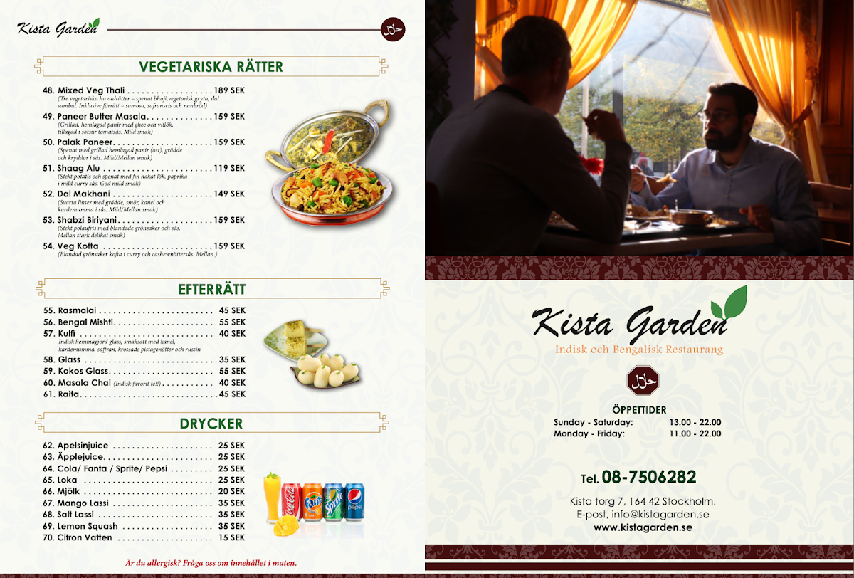 Menu Kista Garden Indisk & Bengalisk Restaurang-3